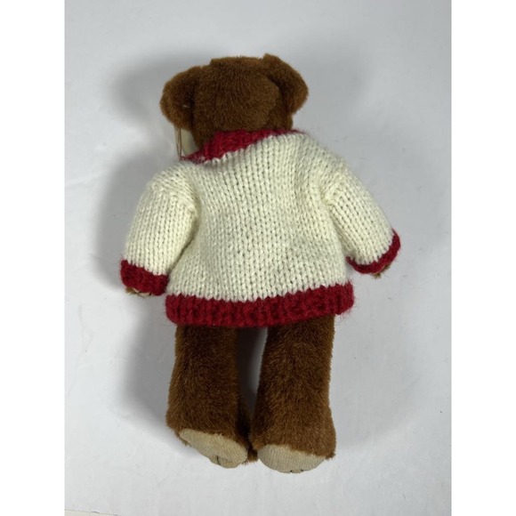 Ty Attic Treasures "Casanova" Teddy Bear in Heart Sweater Valentine's Day - Picture 3 of 7